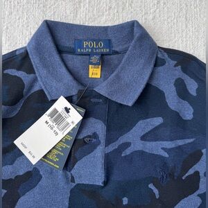Polo by Ralph Lauren Blue Camouflage Kids Polo